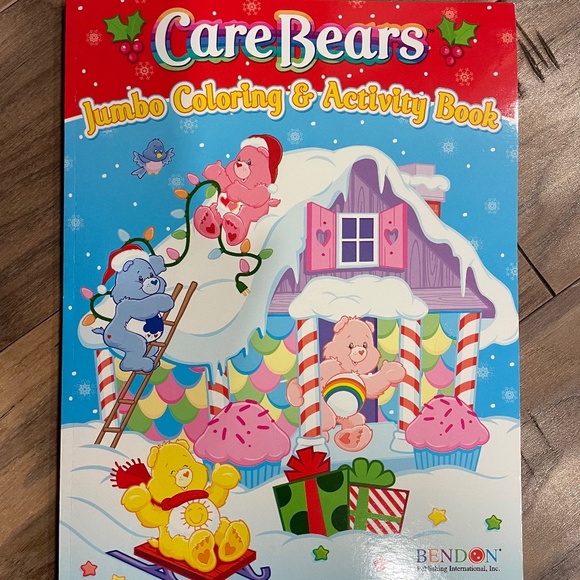 New Set of 3 Care Bear Activity/Coloring Books - Picture 2 of 16